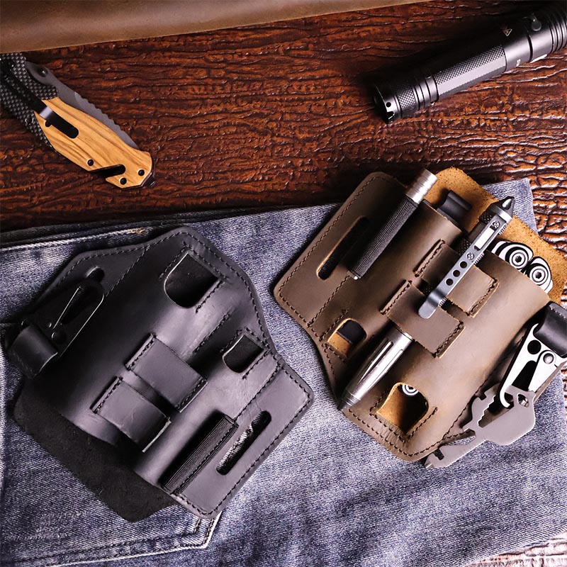 Leatherwork Knife Sheath - حامل متعدد المهام للعمل في الهواء