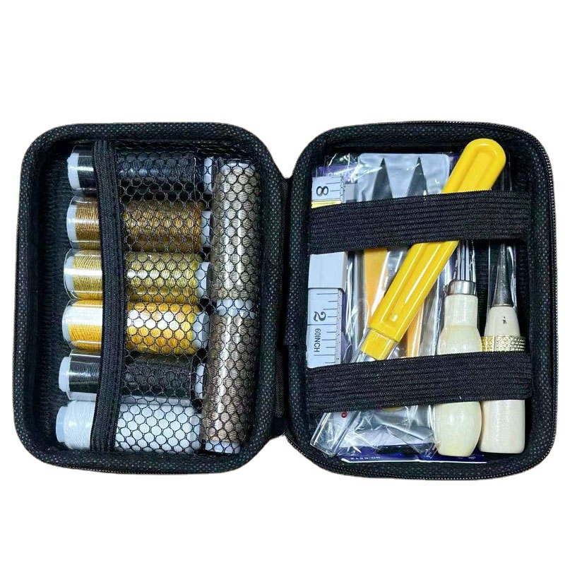 Leatherwork Hand Sewing Needles - مجموعة أدوات حرفية للخياطة اليدوية والتطريز،