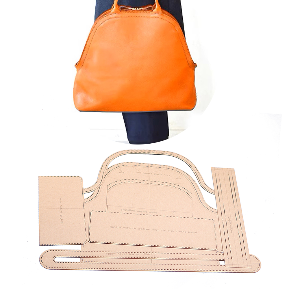 Leatherwork Templates - حقيبة يد من الجلد على شكل
