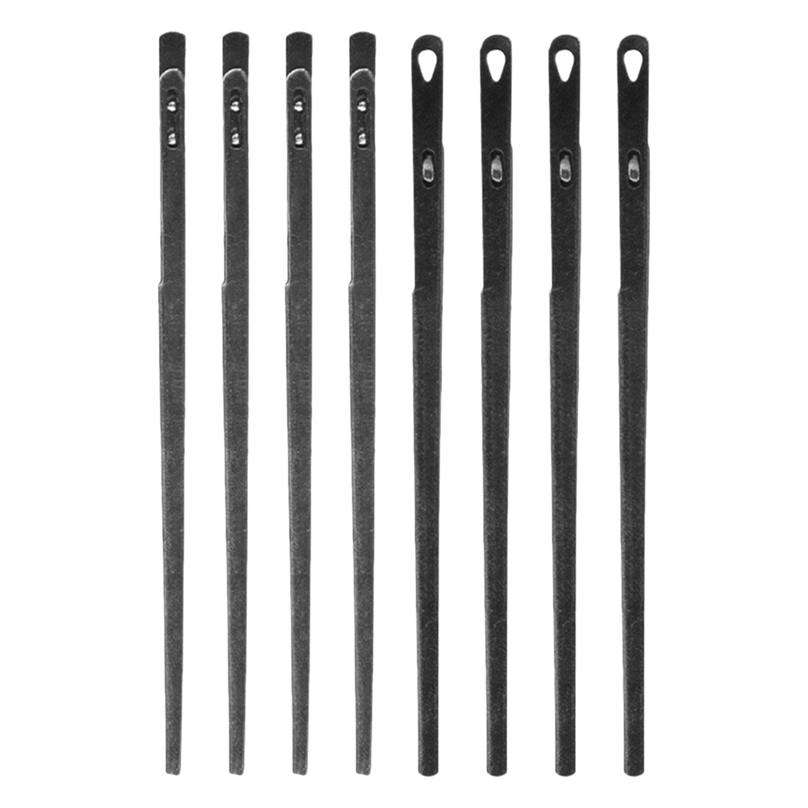 Leatherwork Hand Sewing Needles - 8 قطع من إبر الخياطة الفولاذية