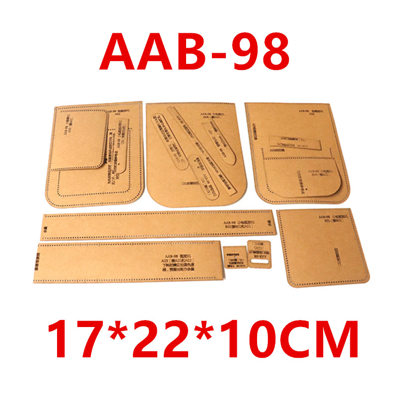 قالب قطع ورق الكرافت لتصميم حق - مراجعة Leatherwork Templates وسعره