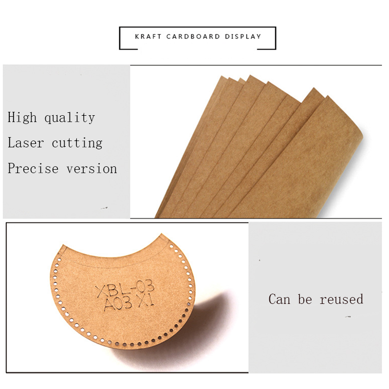 قالب قطع ورق الكرافت لتصميم حق - مراجعة Leatherwork Templates وسعره