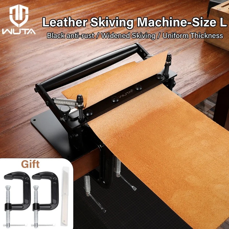 آلة يدوية كبيرة لتخفيف سمك الج - مراجعة Skiver Leather Thin وسعره