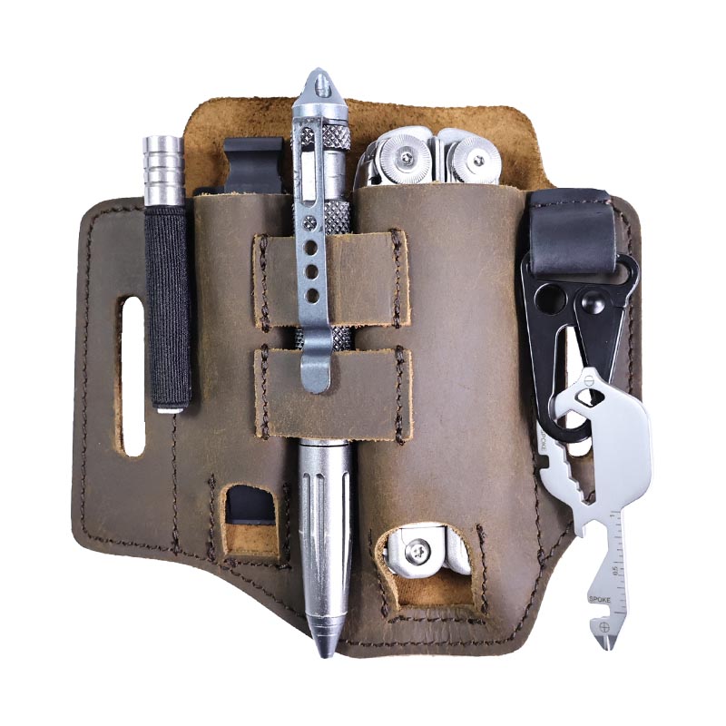 حامل متعدد المهام للعمل في اله - مراجعة Leatherwork Knife Sheath وسعره