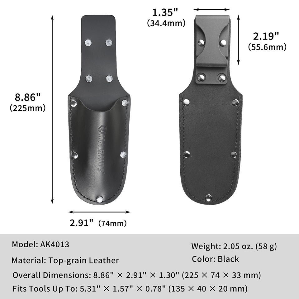 حافظة أدوات جلدية من هارندز، ح - مراجعة Leatherwork Knife Sheath وسعره