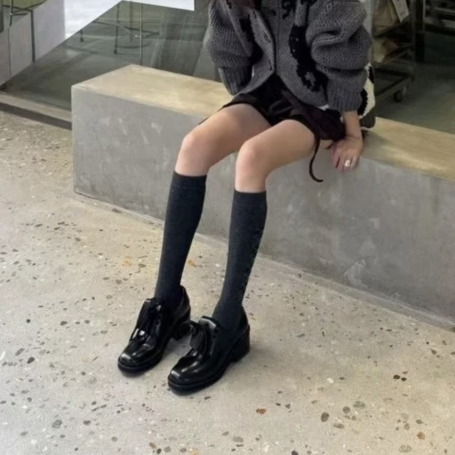 أحذية ديربي نسائية جلدية برباط - مراجعة Leather Work Outfit وسعره