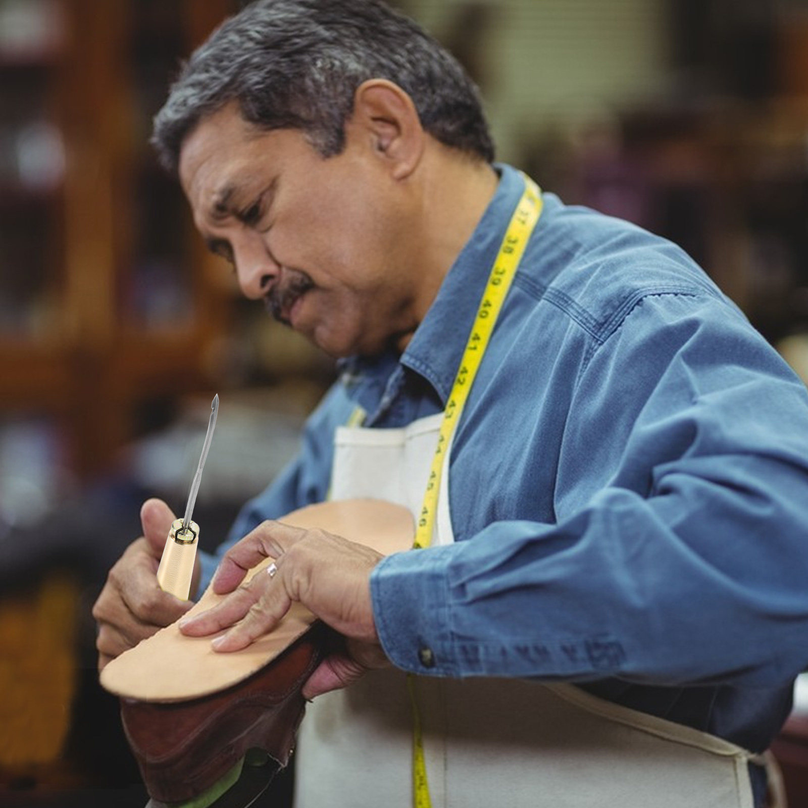 مجموعة واحدة من إبرة خياطة يدو - مراجعة Leatherwork Hand Sewing Needles وسعره