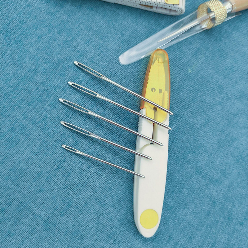 مجموعة أدوات العمل الجلدية مع  - مراجعة Leatherwork Hand Sewing Needles وسعره