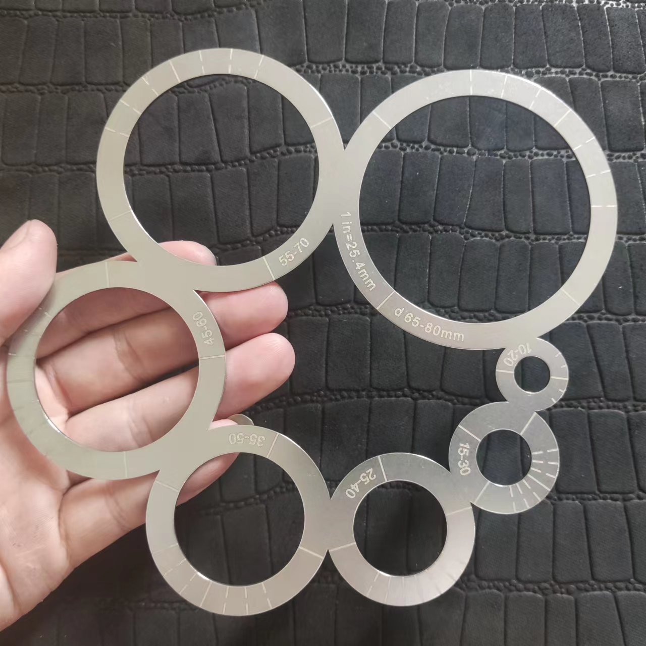 1 قطعة مسطرة قطع زاوية النجارة - مراجعة Leatherwork Templates وسعره