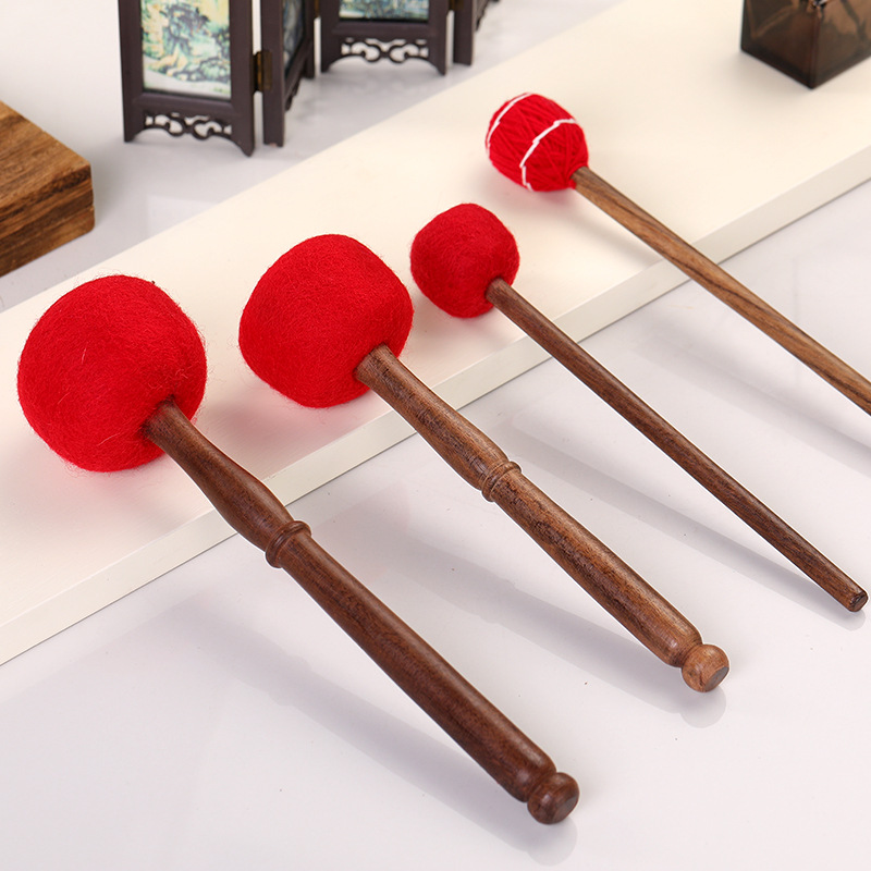 نيبال التبتية جرس الموسيقى الم - مراجعة Leatherwork Mallet وسعره