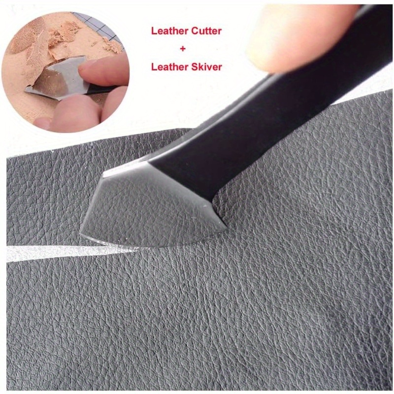 قطعتان من سكاكين قطع وتشذيب ال - مراجعة Leatherwork Craft وسعره