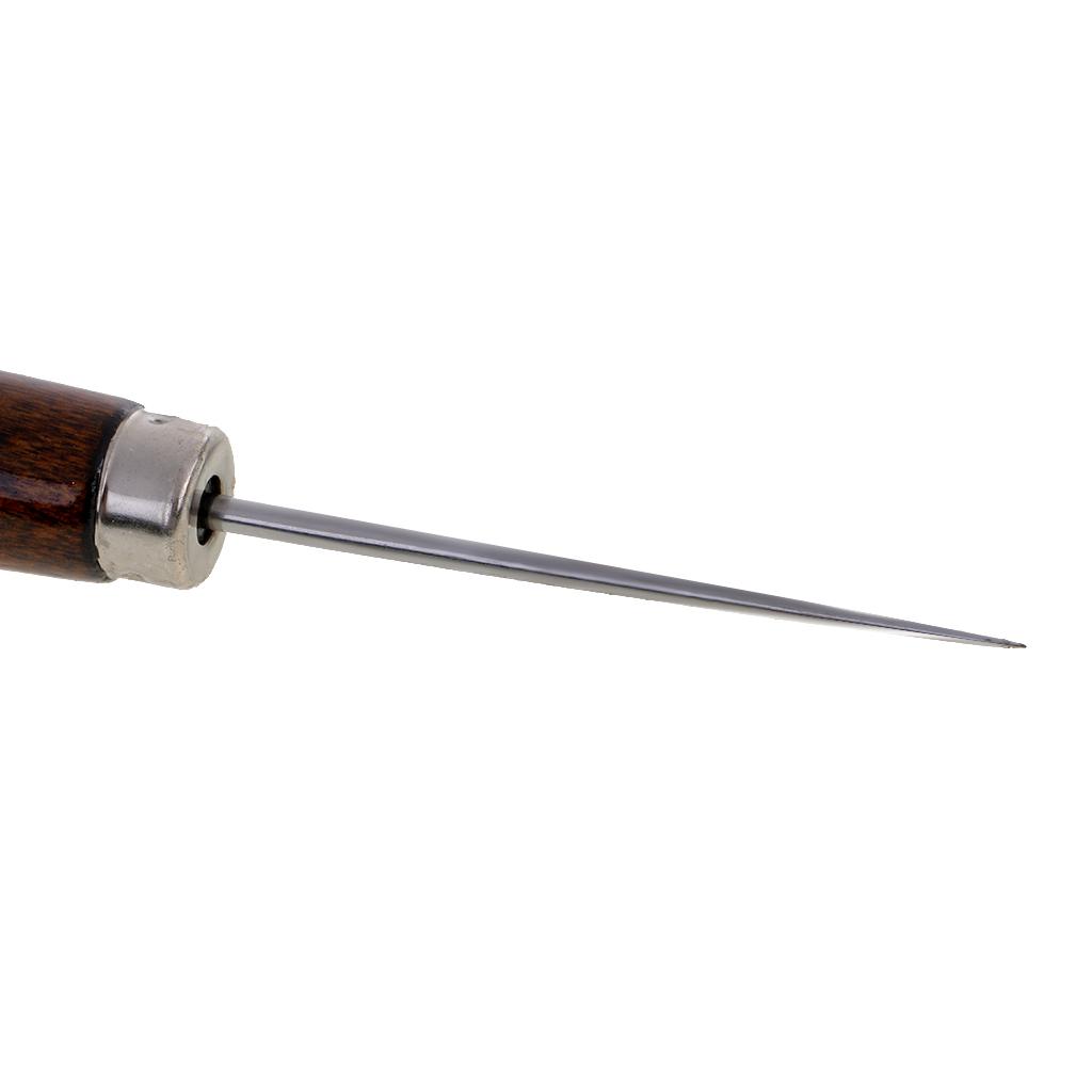 مثقاب جلدي من الفولاذ المقاوم  - مراجعة Leatherwork Hand Sewing Needles وسعره