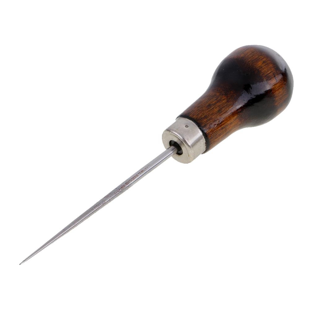 مثقاب جلدي من الفولاذ المقاوم  - مراجعة Leatherwork Hand Sewing Needles وسعره