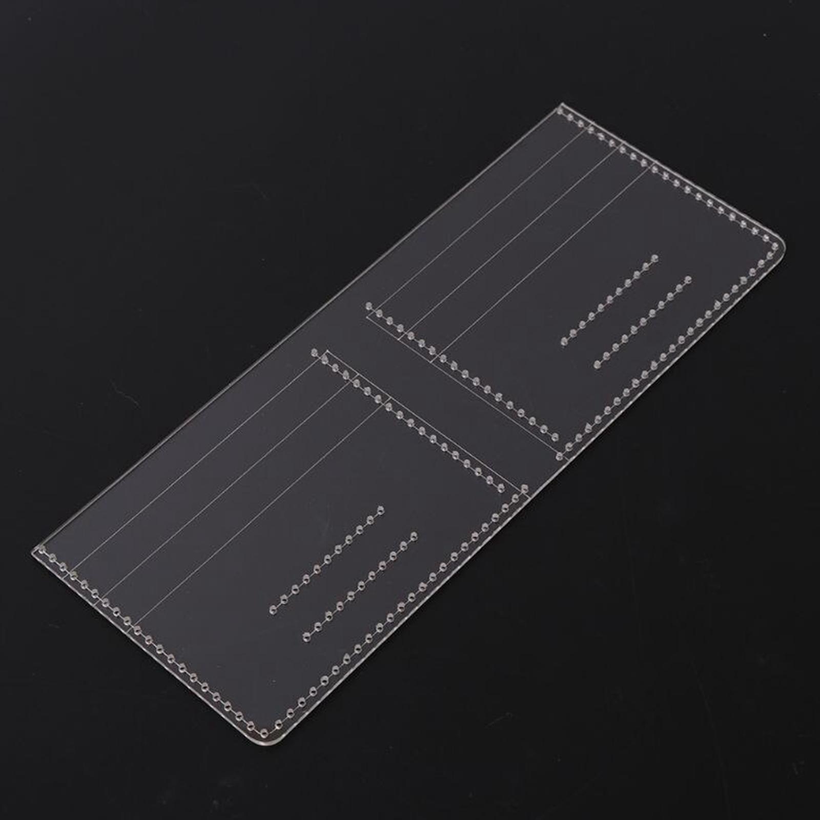 قوالب وقوالب استنسل شفافة من ا - مراجعة Leatherwork Templates وسعره