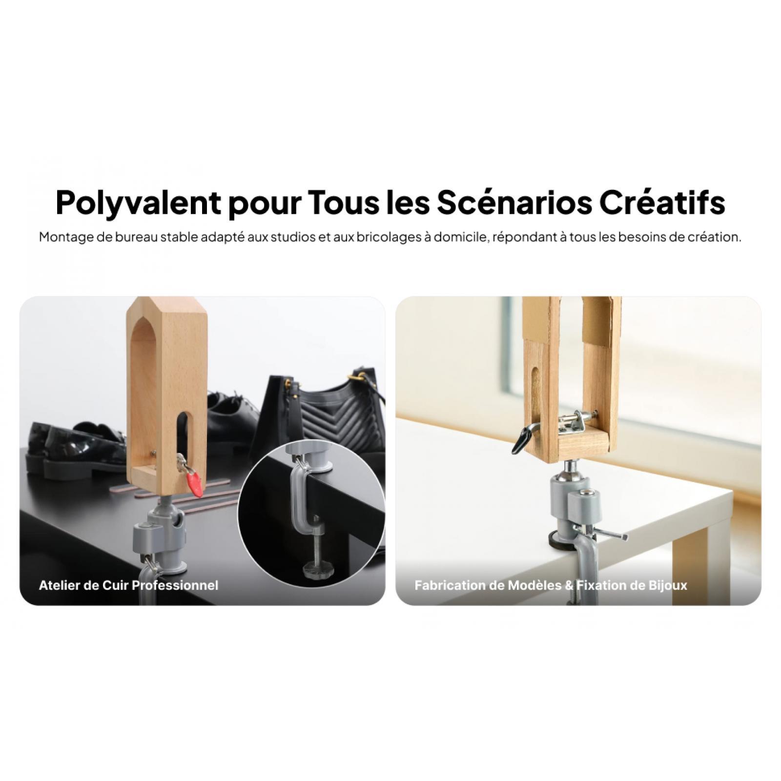 حامل خشبي دوار لخياطة الجلد، م - مراجعة Leatherwork Templates وسعره