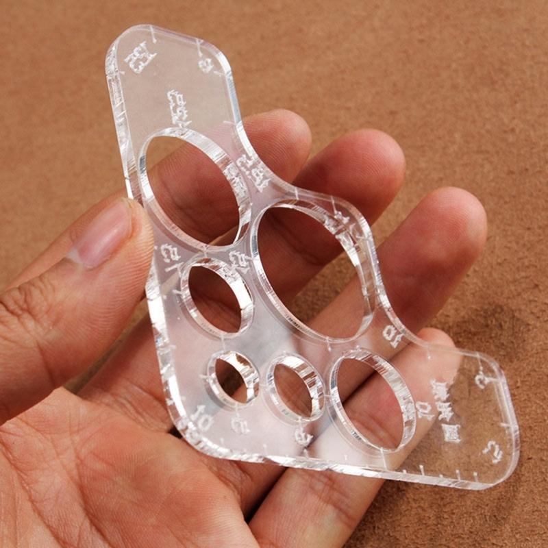 مسطرة قالب الأعمال الجلدية الم - مراجعة Leatherwork Templates وسعره