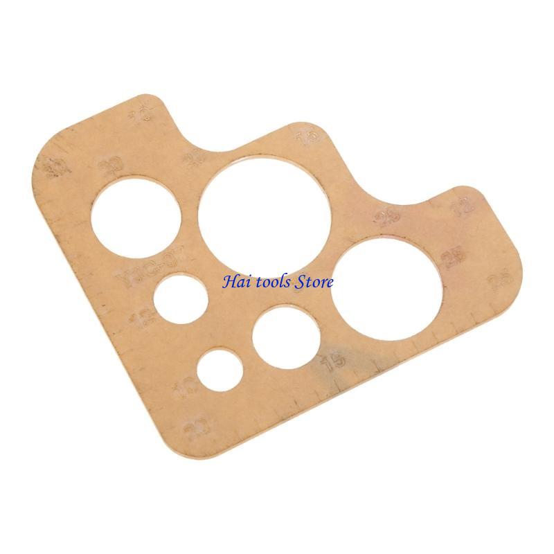 مسطرة قالب الأعمال الجلدية الم - مراجعة Leatherwork Templates وسعره