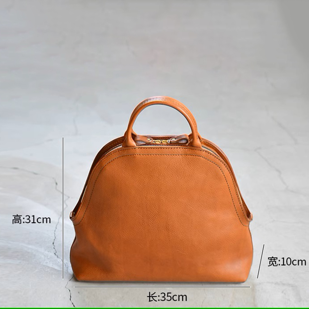 حقيبة يد من الجلد على شكل صدفة - مراجعة Leatherwork Templates وسعره