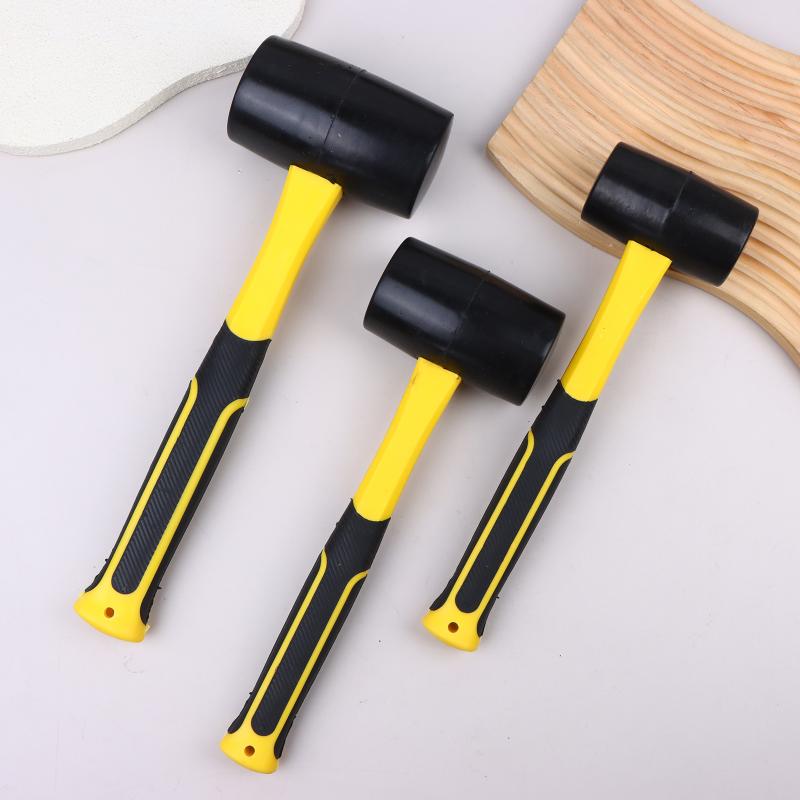 مطرقة مطاطية سوداء 2 رطل على ا - مراجعة Leatherwork Mallet وسعره