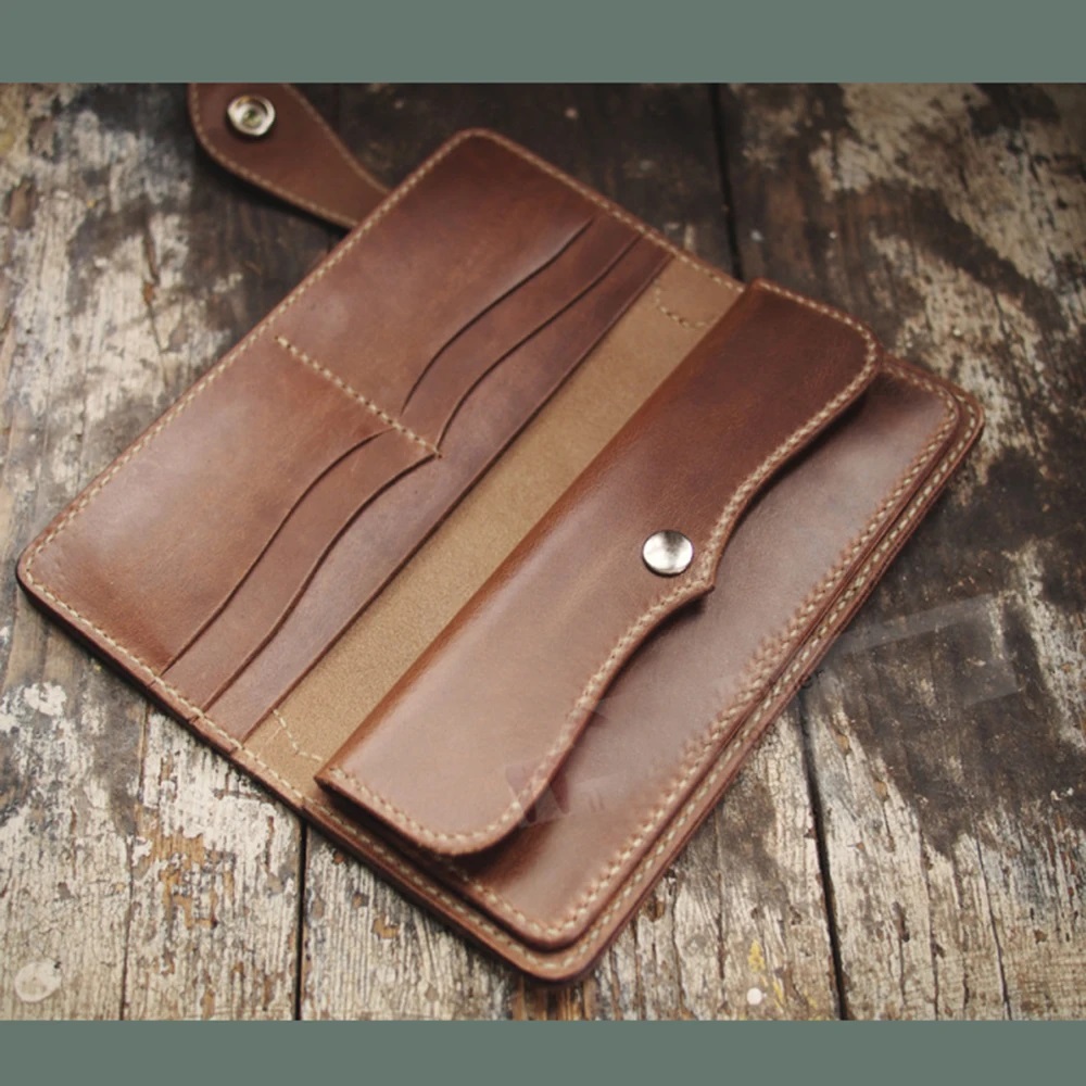 نمط خياطة محفظة حامل بطاقات عت - مراجعة Leatherwork Templates وسعره