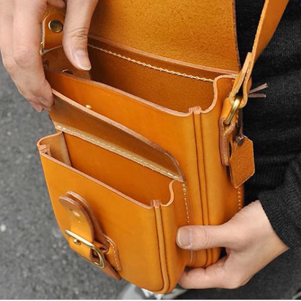 22x17x10 سنتيمتر حقيبة كتف نمط - مراجعة Leatherwork Templates وسعره